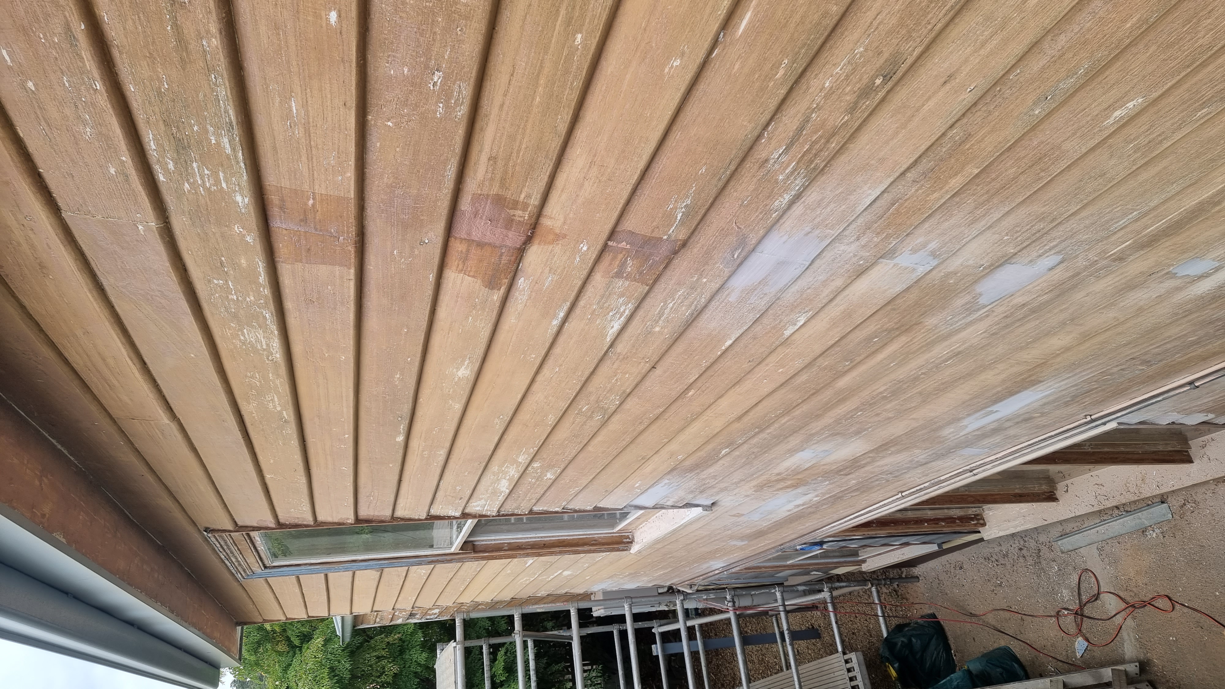 sanded and bogged weatherboards in hobart